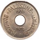 Palestine, 10 Mils, 1935