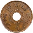 Palestine, 10 Mils, 1942 (copper) - 2