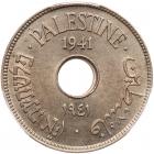 Palestine, 10 Mils, 1941