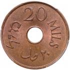 Palestine, 20 Mils, 1942 - 2