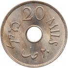 Palestine, 20 Mils, 1927 - 2