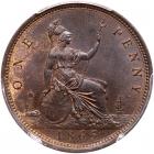 Great Britain. Penny, 1865 PCGS MS64 BR - 2