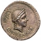 C. Norbanus, 83 B.C. Silver Denarius (3.90g) Mint State