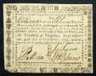 Virginia Colonial Note. $750.00 March 1, 1781