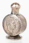 Hawaiiana. Sterling Silver Salt Shaker with 1883 Hawaiian Dollar