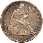 1840 Liberty Seated $1 PCGS EF40