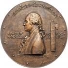 1889. George Washington Inaugural Centennial Medal VF