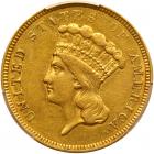 1854-O $3 Gold PCGS EF45