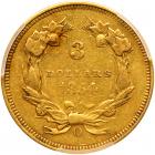 1854-O $3 Gold PCGS EF45 - 2