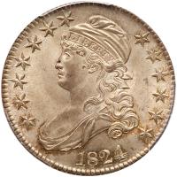 1824. Overton-104, Rarity 2