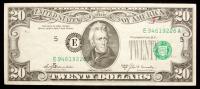 ERROR NOTE: $20.00 FRN Series 1969-A