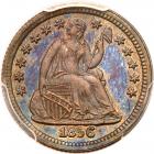 1856 Liberty Seated H10C PCGS Proof 65