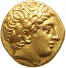 Macedonian Kingdom. Philip II. Gold Stater (8.69 g), 359-336 BC Superb EF