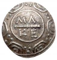 WITHDRAWN - Macedonian Kingdom. Philip V. Silver Tetrobol (2.49 g), 221-179 BC EF