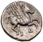 Illyria, Dyrrhachion. Silver Drachm (2.42 g), ca. 275-200 BC About EF - 2