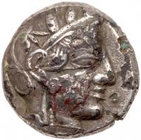 Attica, Athens. FourrÃ©e Tetradrachm (13.01 g), ca. 454-404 BC VF