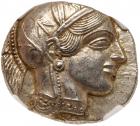 WITHDRAWN - Attica. Athens. Silver Tetradrachm (17.21g), ca. 440-404 BC