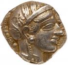 WITHDRAWN - Attica. Athens. Silver Tetradrachm (17.24g), ca. 440-404 BC