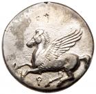 Corinthia, Corinth. Silver Stater (8.26 g), ca. 375-300 BC VF