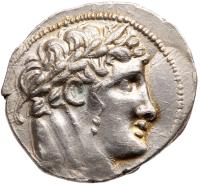 Phoenicia, Tyre. Silver 1/2 Shekel (7.05 g), ca. 126/5 BC-AD 65/6 EF