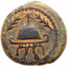 Judaea, Herodian Kingdom. Herod I. Ã 8 Prutot (6.17 g), 40 BCE-4 CE VF - 2