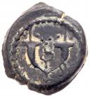 Judaea, Herodian Kingdom. Herod I. Ã Prutah (1.85 g), 40 BCE-4 CE EF - 2