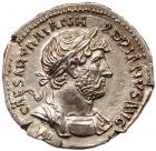 Hadrian. Silver Denarius (3.48 g), AD 117-138 Nearly Mint State