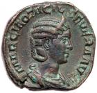 Otacilia Severa. Ã Sestertius (17.76 g), Augusta, AD 244-249 Superb EF