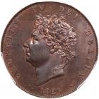 Great Britain. Halfpenny, 1826