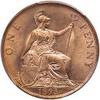 Great Britain. 'Old Head' bronze Penny, 1895 PCGS MS64 RB - 2