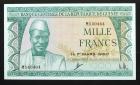 Guinea. Banque Centrale de la RÃ©publique. 1960 1000 Francs