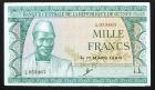 Guinea. Bank Centrale de la RÃ©publique. 1960 1000 Francs