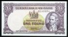 New Zealand. Reserve Bank. ND (1960-67) One Pound