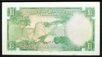 Rhodesia & Nyasaland. British Administration. 1956-60 One Pound - 2