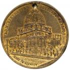 1893 Columbian Exposition - Box Medal with Photographs inside. Eglit-134, Brass, Extra-Fine.