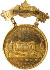 Two 1904 St. Louis World's Fair - Cascade Garden Medals. HK-315 & HK-317 - 2