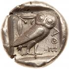 Attica, Athens. Silver Tetradrachm (17.12g), 465-455 BC - 2