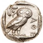 Attica, Athens. Silver Tetradrachm (17.16g), ca. 440-404 BC - 2