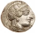 Attica, Athens. Silver Tetradrachm (17.16g), 440-404 BC