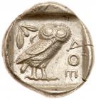 Attica, Athens. Silver Tetradrachm (17.16g), 440-404 BC - 2