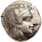 Attica, Athens. Silver Tetradrachm (17.19g), ca. 440-404 BC