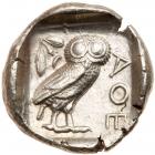 Attica, Athens. Silver Tetradrachm (17.19g), ca. 440-404 BC - 2