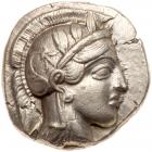 Attica, Athens. Silver Tetradrachm (17.17g), ca. 440-404 BC