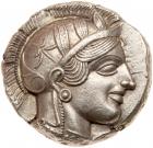 Attica, Athens. Silver Tetradrachm (17.17g), ca. 440-404 BC