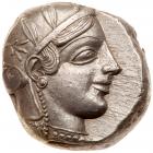 Attica, Athens. Silver Tetradrachm (17.16g), ca. 455-440 BC