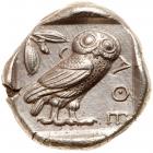 Attica, Athens. Silver Tetradrachm (17.16g), ca. 455-440 BC - 2