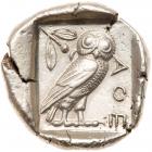 Attica, Athens. Silver Tetradrachm (17.09g), ca. 440-404 BC - 2