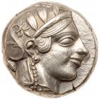 Attica, Athens. Silver Tetradrachm (17.16g), ca. 455-440 BC