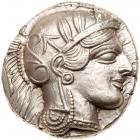 Attica, Athens. Silver Tetradrachm (17.18g), ca. 440-404 BC