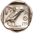 Attica, Athens. Silver Tetradrachm (17.18g), ca. 440-404 BC - 2